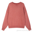 Knitted Thick Sweater Oversize thick washed retro men's sweater Factory
